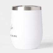 Personalisierte Mutter der Braut (Rückseite)