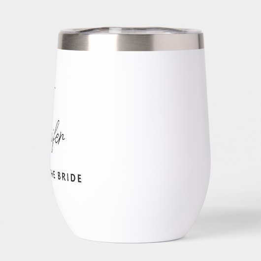 Personalisierte Mutter der Braut (Rückseite)