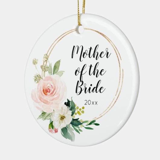 Personalisierte Mutter der Braut, die den Keepsake Keramik Ornament (Links)