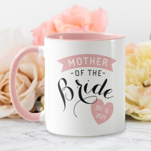 Personalisierte Mutter der Braut Tasse