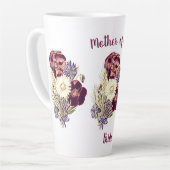 Personalisierte Mutter der Braut Wasserfarbe Milchtasse (Linke Ecke)