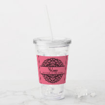 PERSONALISIERTE MUTTER DER BRIDE ACRYLIC TUMBLER