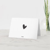 Personalisierte Mutter der Bride Card Dankeskarte (Rückseite)