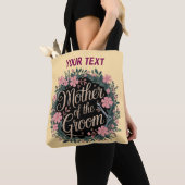 Personalisierte Mutter der Groom Floral Tote Tasch Tasche (Von Nahem)