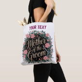 Personalisierte Mutter der Groom Floral Tote Tasch Tasche (Von Nahem)