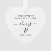 Personalisierte Mutter der Groom-Geschenkmutter Ornament (Vorderseite)