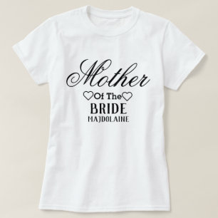 Personalisierte Mutter des Bride-T - Shirt