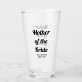 Personalisierte Mutter des Bridglases Glas (Vorderseite)