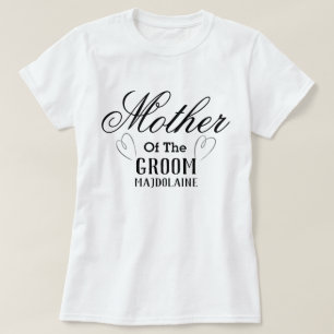 Personalisierte Mutter des Groom-T - Shirt