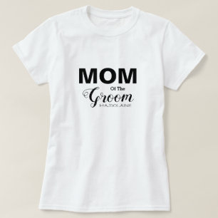 Personalisierte Mutter des Groom-T - Shirt