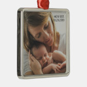 Personalisierte Mutter etabliert Ornament Aus Metall (Rechts)