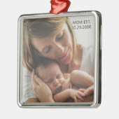 Personalisierte Mutter etabliert Ornament Aus Metall (Links)