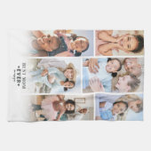 Personalisierte Mutter-Foto-Collage Geschirrtuch (Horizontal)