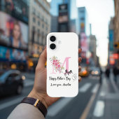 Personalisierte Mutter Initial iPhone 16 Hülle