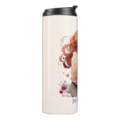 Personalisierte Mutter und Tochter Thermosbecher (Nach links gedreht)