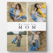 Personalisierte Mütterfamilie für benutzerdefinier Fotoplatte (Vorderseite)