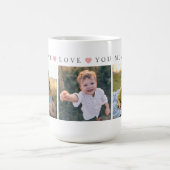 Personalisierte Mutterliebe Kaffeetasse (Mittel)