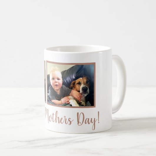 personalisierte MuttertagesTasse Kaffeetasse (VorderseiteRechts)