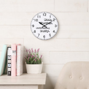 Personalisierte Muttertags-Outfits, Geschenke für  Große Wanduhr