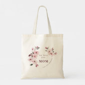 Personalisierte Muttertags-Tasche für Mama Tragetasche (Rückseite)