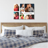 Personalisierte Muttertagsfotografie Leinwanddruck (Insitu (Schlafzimmer))