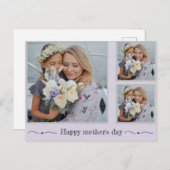 Personalisierte Muttertagsfotografie Postkarte (Vorne/Hinten)