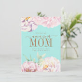 Personalisierte Muttertagskarte Feiertagskarte (Stehend Vorderseite)