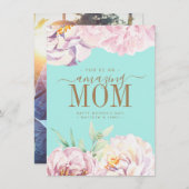 Personalisierte Muttertagskarte Feiertagskarte (Vorne/Hinten)