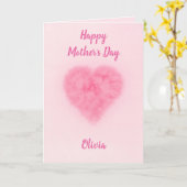 Personalisierte Muttertagskarte Karte (Gelbe Blume)