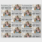 Personalisierte Muttertagszeitung Geschenkpapier (Flach)