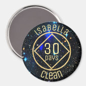 Personalisierte NA-Narcotics Anonymisierte Tageska Magnet (Vorderseite/Rückseite)