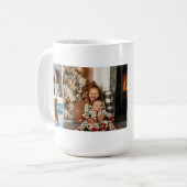 Personalisierte Nachricht "Foto Gift Tasse" indivi Kaffeetasse (Vorderseite Links)
