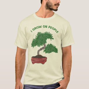 Personalisierte Nachricht Japanischer Bonsai Tree  T-Shirt