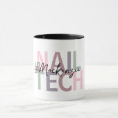 Personalisierte Nageltechnik Tasse (Zentrum)