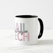 Personalisierte Nageltechnik Tasse (VorderseiteRechts)