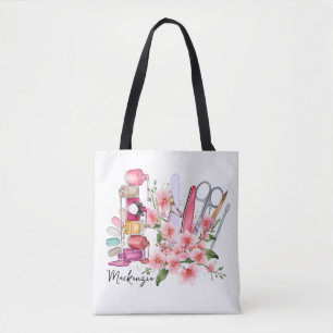 Personalisierte Nageltechnikerin Tasche