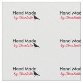 Personalisierte Nähetiketten für Cut und Nähen Stoff (Nahaufnahme)