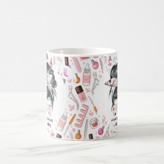Personalisierte Nail Tech Tools Life Tasse (Mittel)