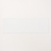 Personalisierte Namaste Script Typografie Yogamatte (Rückseite (Horizontal))