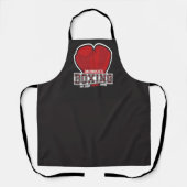 Personalisierte NAME Boxer Boxhandschuh Preis Kämp Schürze (Vorderseite)