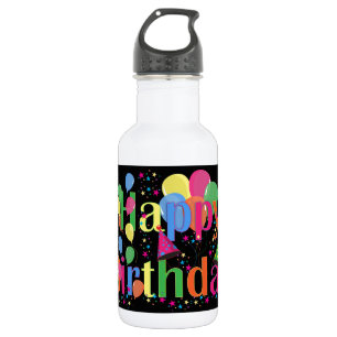 Personalisierte Namen Geburtstagsfeier Kunst Trinkflasche