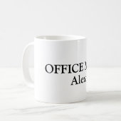 Personalisierte Namen Kaffeetasse (Vorderseite Links)