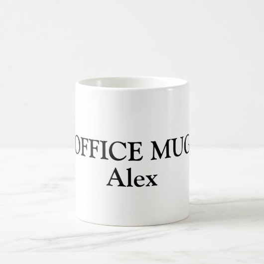 Personalisierte Namen Kaffeetasse (Mittel)