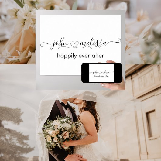 Personalisierte Namen mit Herzplakat Poster