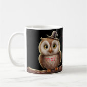 Personalisierte Namen mit Owl Liebe spielen auf Wö Kaffeetasse (Links)