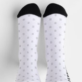 Personalisierte Namen, Monogramm-Socken Socken (Oben)