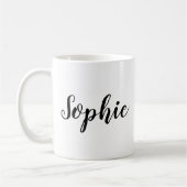 Personalisierte Namen Mug benutzerdefinierte Gesch Kaffeetasse (Links)