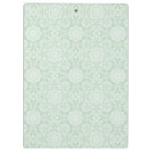 Personalisierte Namen Positive Gedanken Inspiratio Klemmbrett (Rückseite)