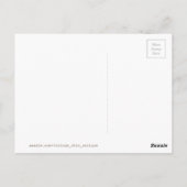 Personalisierte Namen Postkarte Vintages Niedliche (Rückseite)