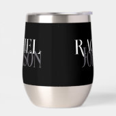 Personalisierte Namen Schwarz Grau (Links)